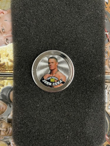 Wwe chip john cena - wwe, silber