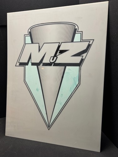 Muz service werbeschild - muz,