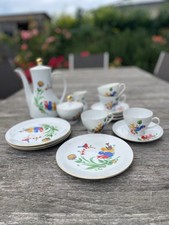 Süßes Vintage-Kindergeschirr