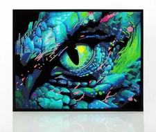 DIAMOND DOTZ - Diamond Painting Neon Drachenauge | Kit (Bastelset) | 2025