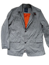 WALBUSCH  Herren Windbreaker Jacke Gr. 50 Futter orangefarben