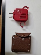 Stecker rot DDR mit Tasche