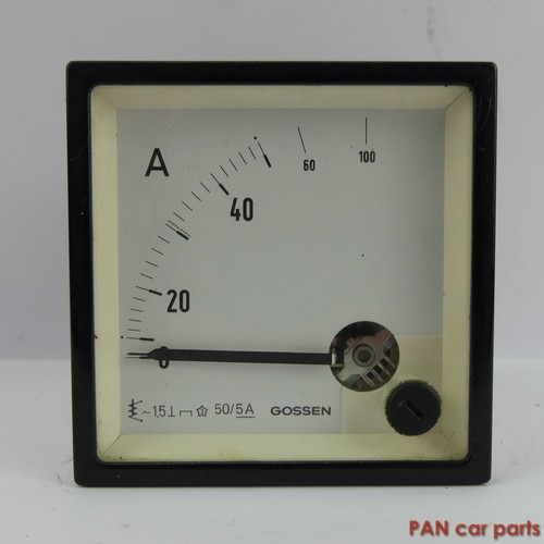 Einbau amperemeter analog - amperemeter,