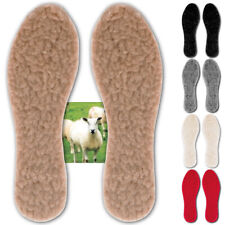Einlegesohlen 3er Pack Lammflor Schuheinlagen Fussbett Fußpolster Fell Einlage 