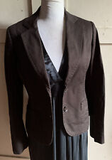 Esprit Jacke Blazer Jacket Damen Gr. 38 M Braun Baumwolle