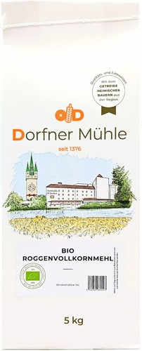 Bio roggenvollkornmehl - bio,