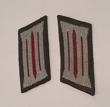 NVA Kragenspiegel Paar