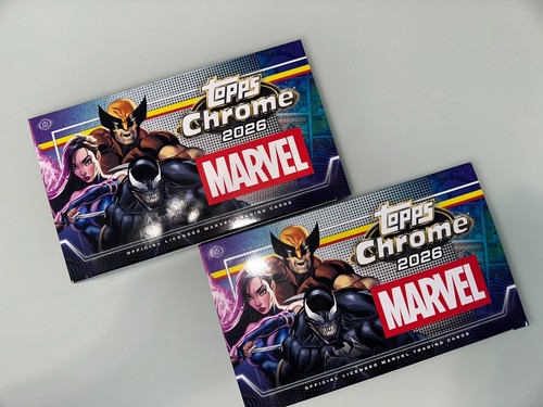 Topps chrome marvel - chrome,