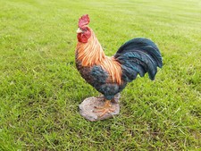 Gartenfigur Hahn stehend