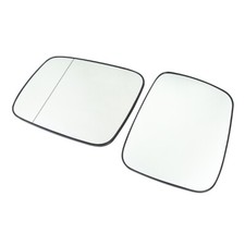 Pair mirror glass exterior