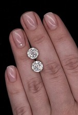 4 Ct Round Cut VVS1/D GRA