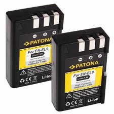 2 x Patona Akku für Nikon