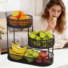 Obst Etagere Obstschale Metall