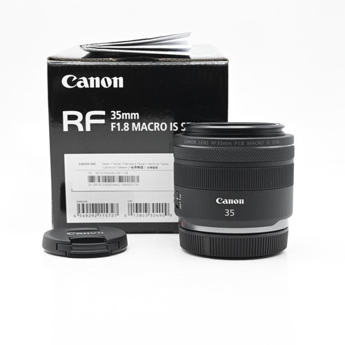 Canon 35mm macro is - f1.8,