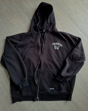 Herren Jungen Sweatshirt Kapuzenjacke Hoodie Gr. L  schwarz von black squad