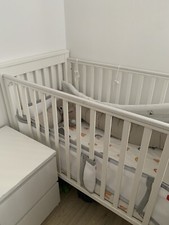 Beistellbett, die Matratze plus Nest.