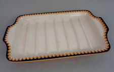 Antike Villeroy & Boch Mettlach Keramik Schale Spargelplatte Beilagenplatte