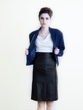 Anna Fuchs High-Waistrock schwarz Gr. 34