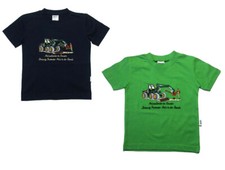 T-Shirt OEKO-TEX® Stickerei Holzvollernter Harvester Forstfahrzeug T33