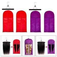 Tragbare Haarverlängerung Halter, Perücke Aufbewahrungstasche Schutzhülle leichte Perücken