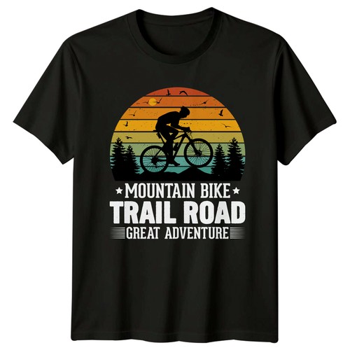 Mountain bike trail road - road, great