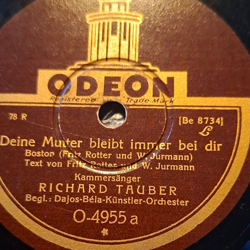 Odeon schellackplatte - 78,