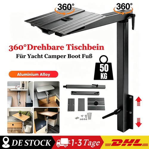 Alu tischbein 360 - 360°, tischfuß