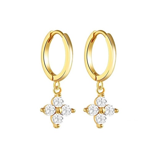 Diamant ohrringe hänger - diamant,