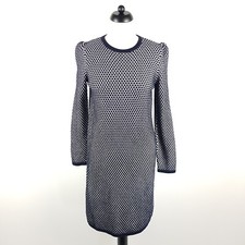 Cos strickkleid damen - strickkleid, blau