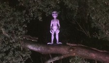 Alien Figur Lebensgroß