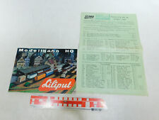 Liliput Modellbahn H0 Katalog D 67/68/1967/1968 mit Preisliste #BW342-0,5