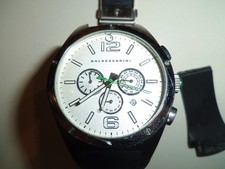 Baldessarini Chronograph Uhr JFK 2010 in Edelstahl mit Faltschließe