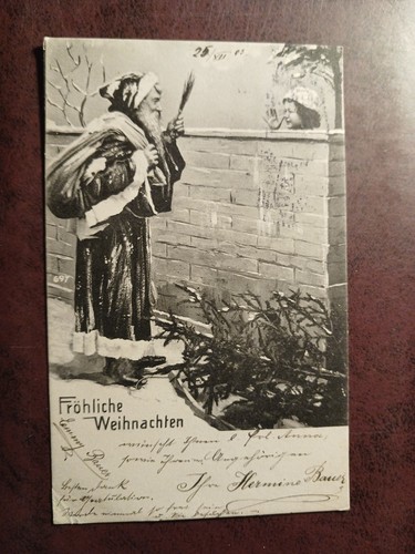 Weihnachten künstlerkarte - weihnachten,