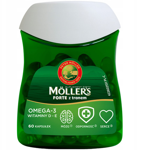 Möller forte mit lebertran - mit,