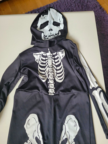 Jungen skelett kostüm overall - jungen,