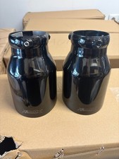 Bull-X Endrohr: Typ 1 scharf schwarz 100mm HGERBX100SB-1