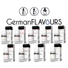 GermanFLAVOURS - Aroma 10ml - Aromen Liquid für E-Zigarette Auswahl 1x Versand