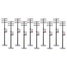 10x 1:87 Abnehmbarer Strommast für Modelleisenbahn SCENERY LAYOUT HO