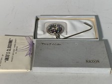 Vintage Taschenhalter Japan ANDO CLOISONNE Nacon Emaille Handarbeit Handtasche