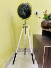 Atlas Black World Globus mit