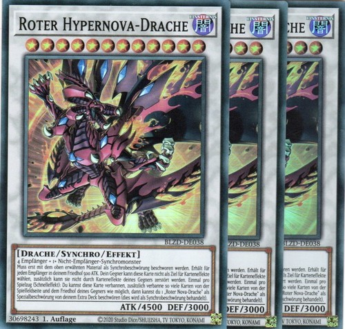 Yugioh roter - 3x,