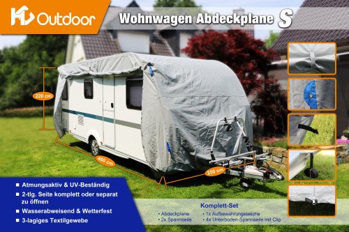 Wohnwagen abdeckplane größe - abdeckplane,