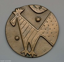 Bronze Relief - HAHN - wohl