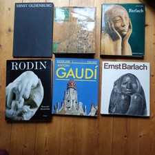 Kunstbände: Barlach,Gaudi,Rodin,Oldenburg,Wien um1900