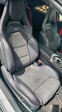 Mercedes performance Sitze Sitzbezug  Alcantara Fahrer oder Beifahrer 