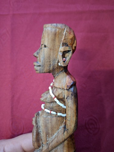 African wooden hand - wooden, hand-carved