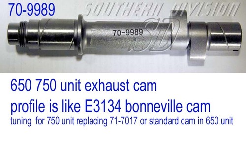 9989 camshaft replace - ex,