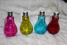 LED-Partylampe aus Glas in