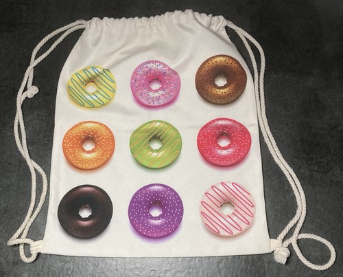 Donut turnbeutel unisex canvas - donut,