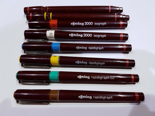 Rotring rapidograph isograph - rapidograph, /